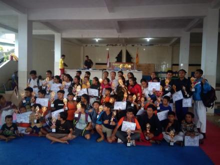 Kejuaraan Karate Antar Pelajar se-Kabupaten Buleleng: TKC Juara Umum